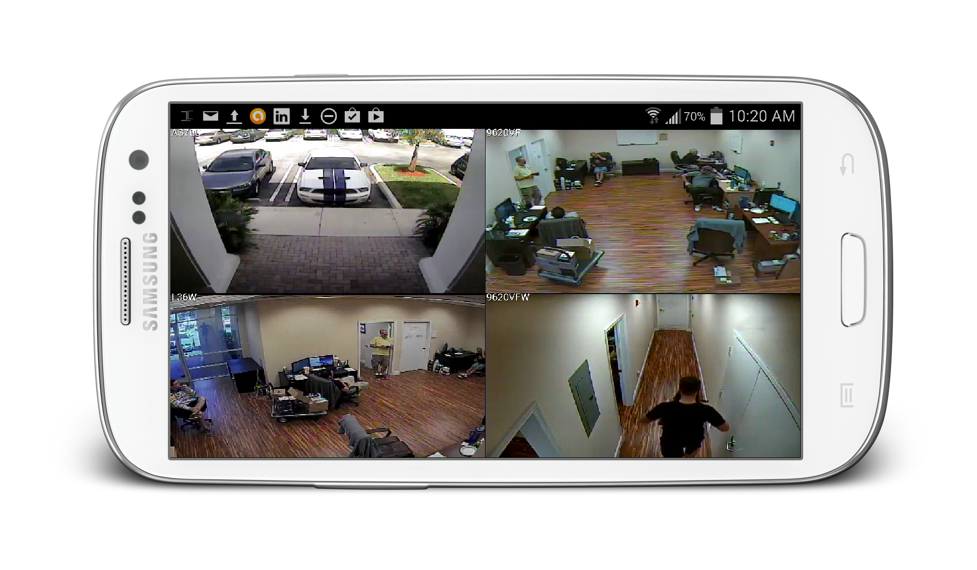 Android Security Camera App